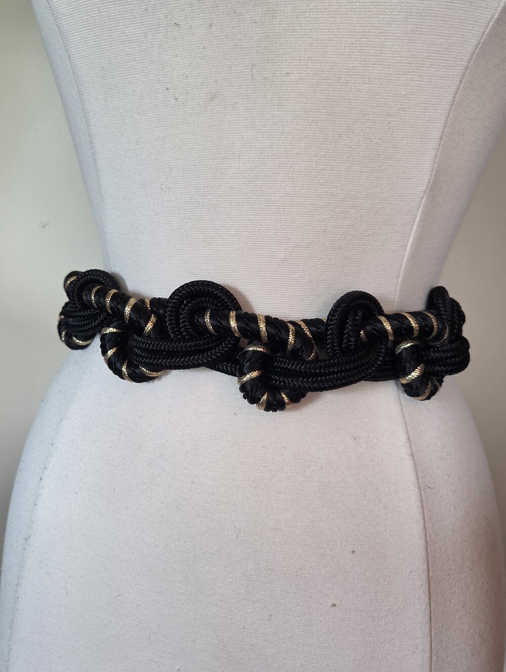 Vintage Knotted Rope Belt